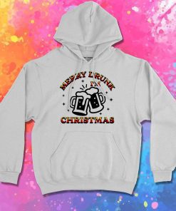 Merry Drunk I'm Christmas Quote Hoodie