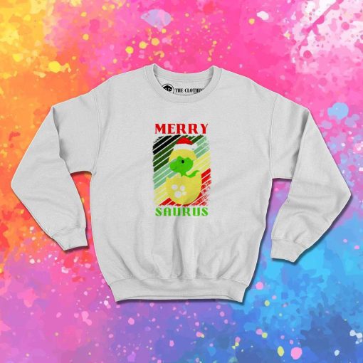 Merry Saurus Cracked Egg Sweatshirt