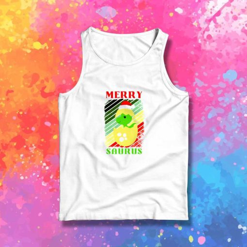 Merry Saurus Cracked Egg Tank Top