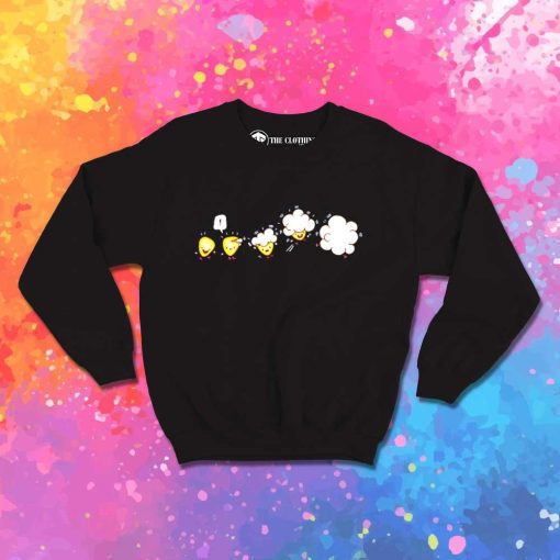 Microwavolution Popcorn Evolution Sweatshirt
