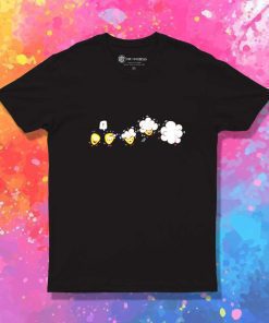 Microwavolution Popcorn Evolution T-Shirt