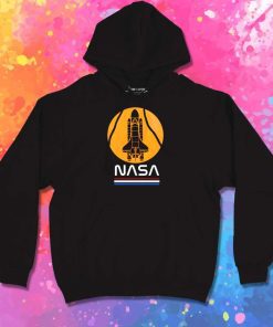 Nasa Retro Rocket Logo Hoodie