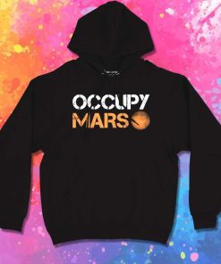 Occupy Mars Red Planet Hoodie