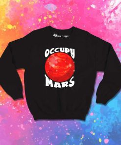Occupy Mars Sparkling Planet Sweatshirt