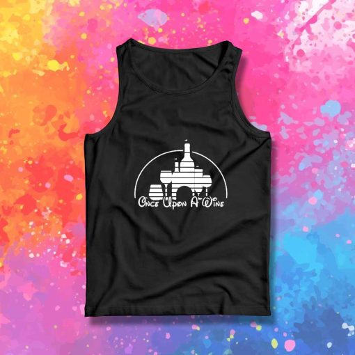 Once Upon A Wine Disneyland Tank Top