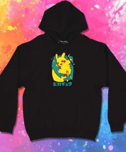 Pikachu Lightning Tail Attack Hoodie