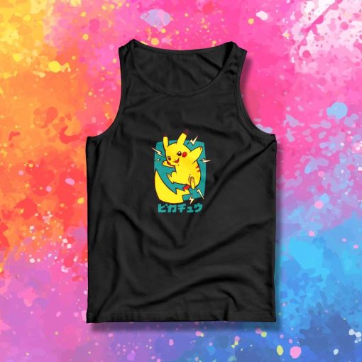 Pikachu Lightning Tail Attack Tank Top