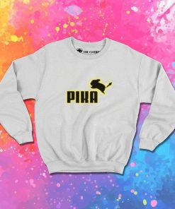 Pokemon Pika Puma Style Sweatshirt