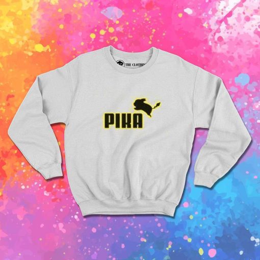 Pokemon Pika Puma Style Sweatshirt