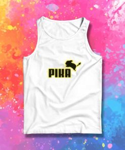 Pokemon Pika Puma Style Tank Top