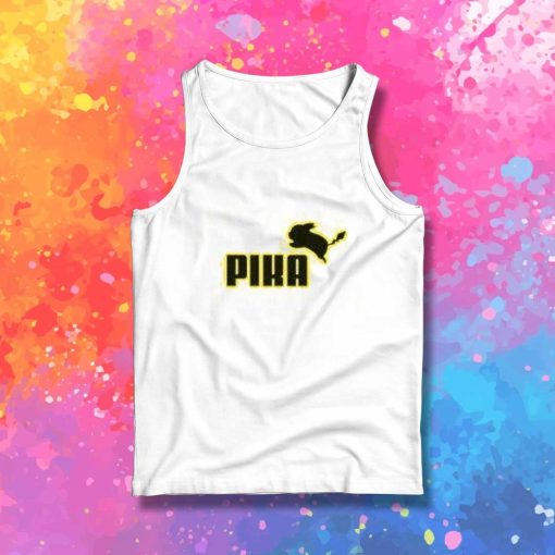 Pokemon Pika Puma Style Tank Top