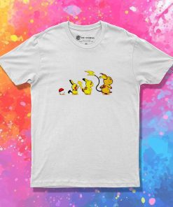 Pokemon Pikachu Ways Of Evolution T-Shirt