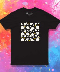 Pop Pop Popcorn Pattern T-Shirt