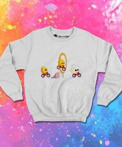 Popcorn Fire Stunt Circus Sweatshirt