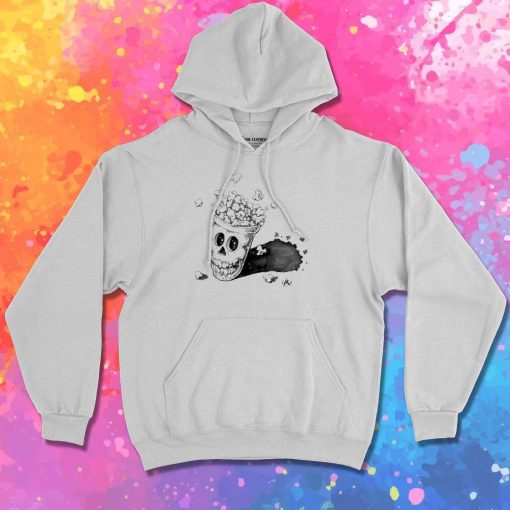 Popcorn Skull Cup Hoodie