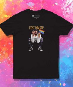 Post Malone Rainbow Flag LGBTQ T-Shirt