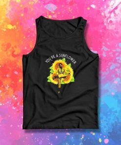 Post Malone You Are A Sunflower Tank Top