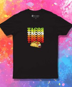 Retro Tacos Tacos Tacos T-Shirt
