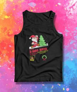 Santa Super X-mas Bros Tank Top