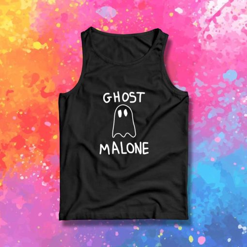 Simple Ghost Malone Tank Top