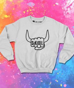 Skol Vikings Helmet Fist Sweatshirt