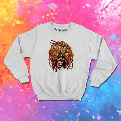Skull Ramen Hair Horror Sweatshirt