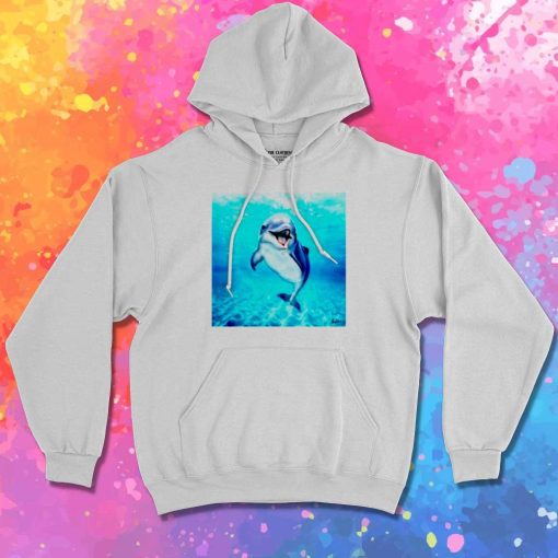 Smiling Little Dolphin Hoodie