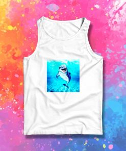 Smiling Little Dolphin Tank Top