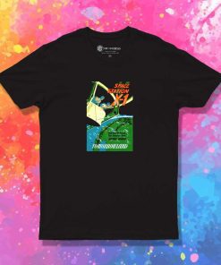 Space Station X-1 Tomorrow Land T-Shirt
