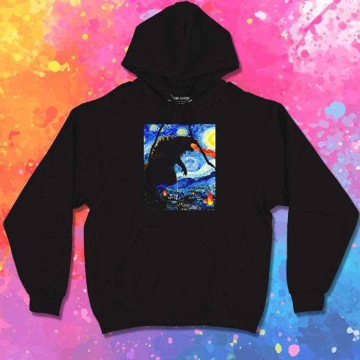 Starry Kaiju Monster Godzilla Hoodie
