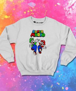 Super Mario And Luigi Bros Sweatshirt