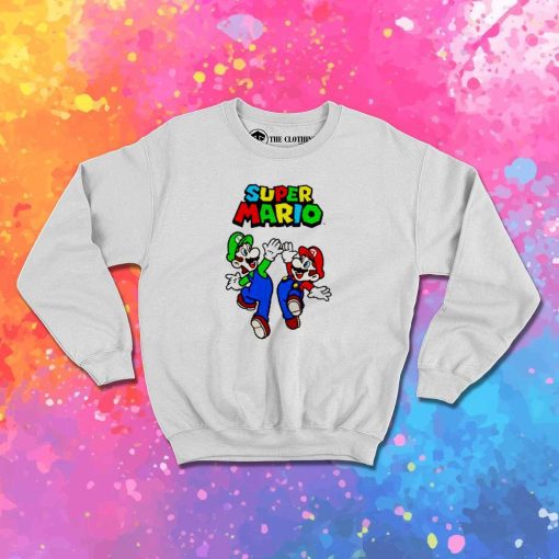 Super Mario And Luigi Bros Sweatshirt