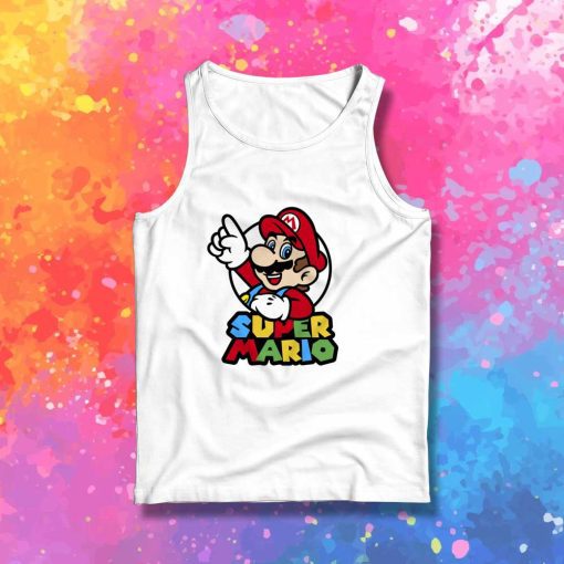 Super Mario Let's Go Tank Top