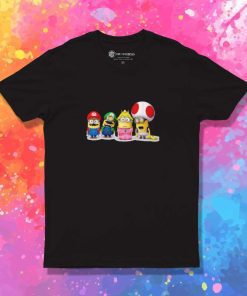 Super Minion Mario Bros Cosplay T-Shirt