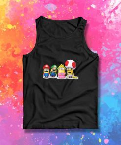 Super Minion Mario Bros Cosplay Tank Top