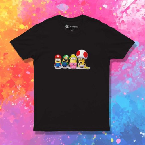Super Minion Mario Bros Cosplay T-Shirt