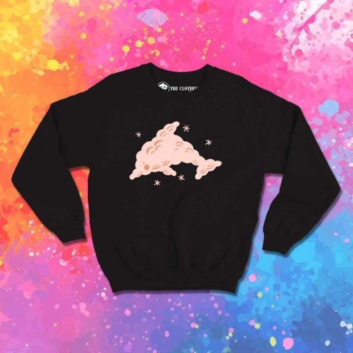 Sweet Dolphin Cloud Sweatshirt