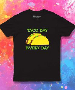 Taco Day Every Day Logo T-Shirt