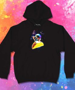 Taco Space Cat Astronaut Hoodie
