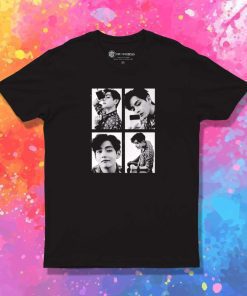 Taehyung Aesthetic Photo Grid T-Shirt