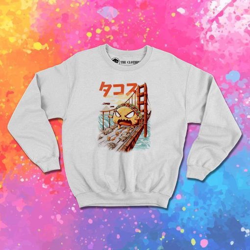 Takaiju Japanese Taco Monster Sweatshirt