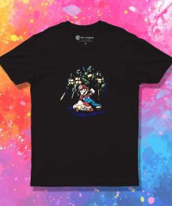 Teenage Mutant Ninja Turtles And Mario T-Shirt