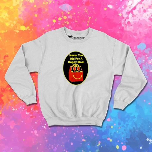 The Adult Happy Meal Sweatshirt