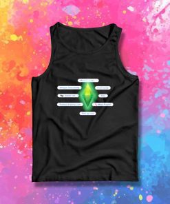 The Sims Interactions Balloons Tank Top