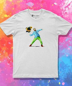 Van Gogh Molotov Flowers T-Shirt