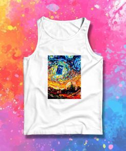 Van Gogh Never Saw Gallifrey Painting Tank Top