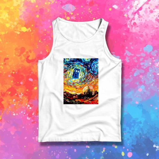Van Gogh Never Saw Gallifrey Painting Tank Top