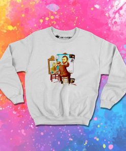 Van Gogh Triple Self Painting Sweatshirt