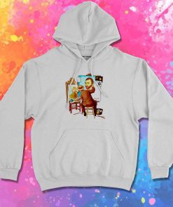 Van Gogh Triple Self Painting Hoodie