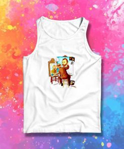 Van Gogh Triple Self Painting Tank Top